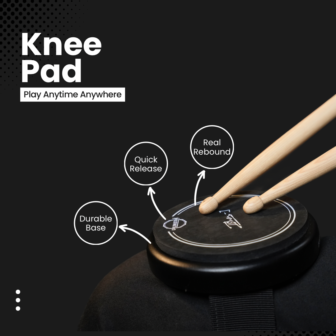 Ishan Jadwani Signature 4" Knee practice pad ( Black )