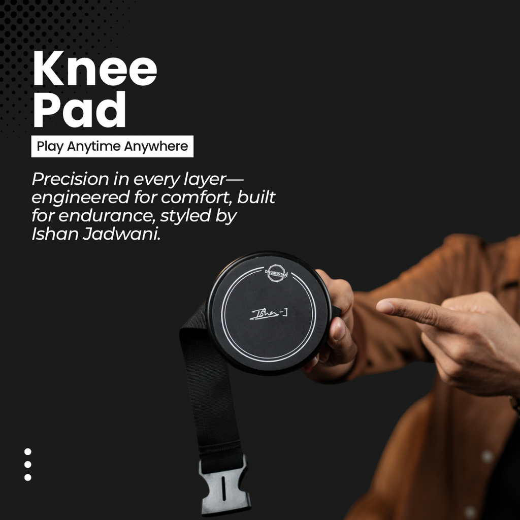 Ishan Jadwani Signature 4" Knee practice pad ( Black )