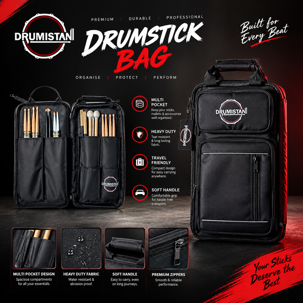 ZX001 Drum Sticks Bag ( Black )