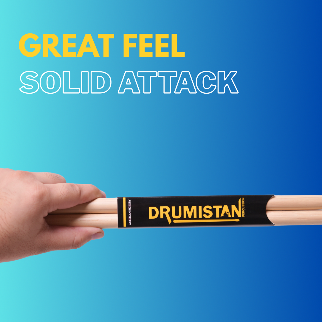 Uptown Series American Hickory Barrel Tip Drum Sticks