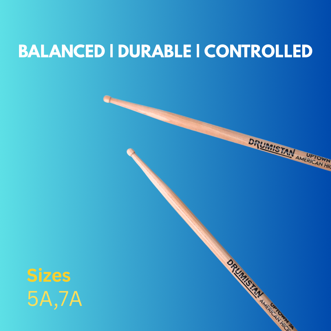 Uptown Series American Hickory Barrel Tip Drum Sticks