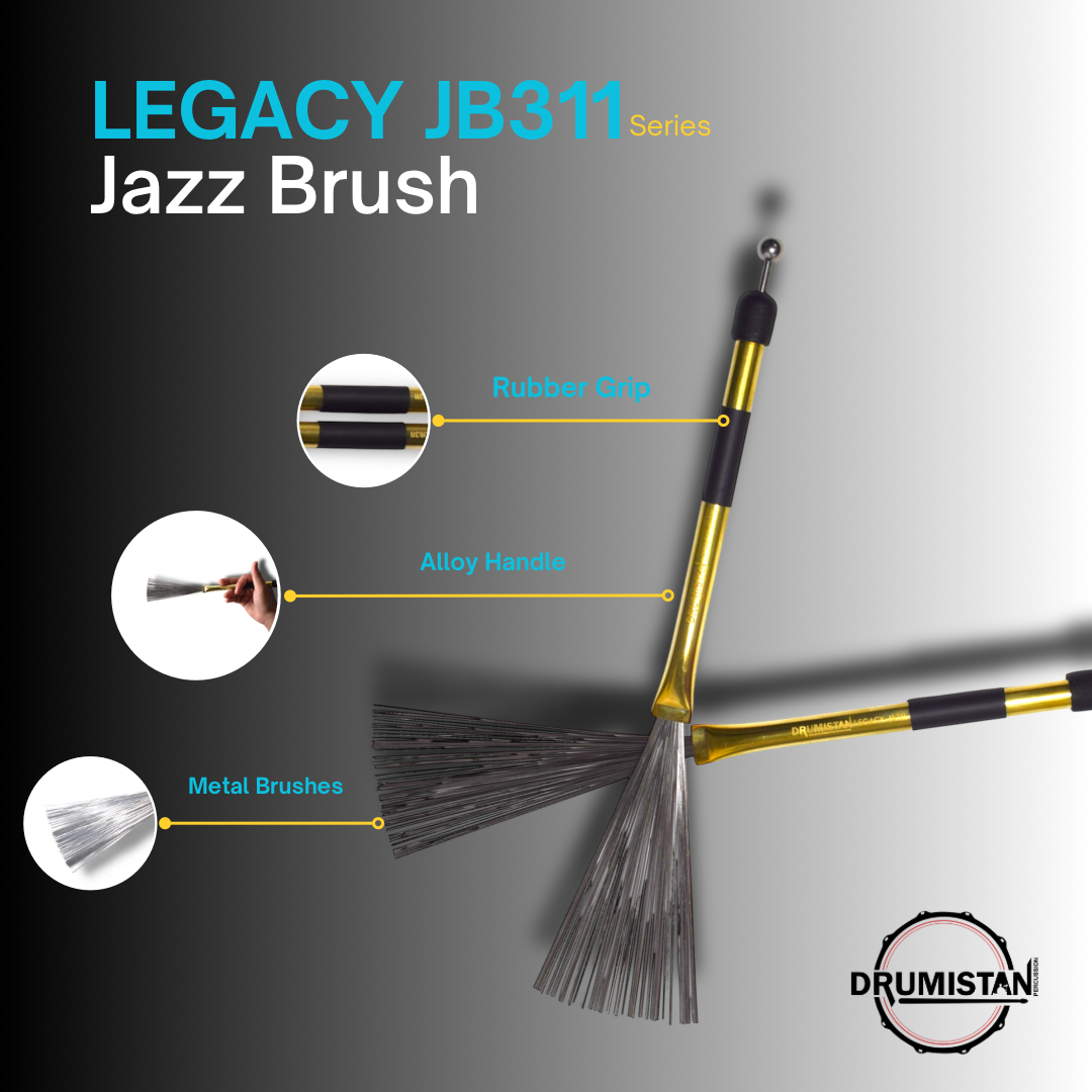 Legacy JB311 Jazz Drum Brush
