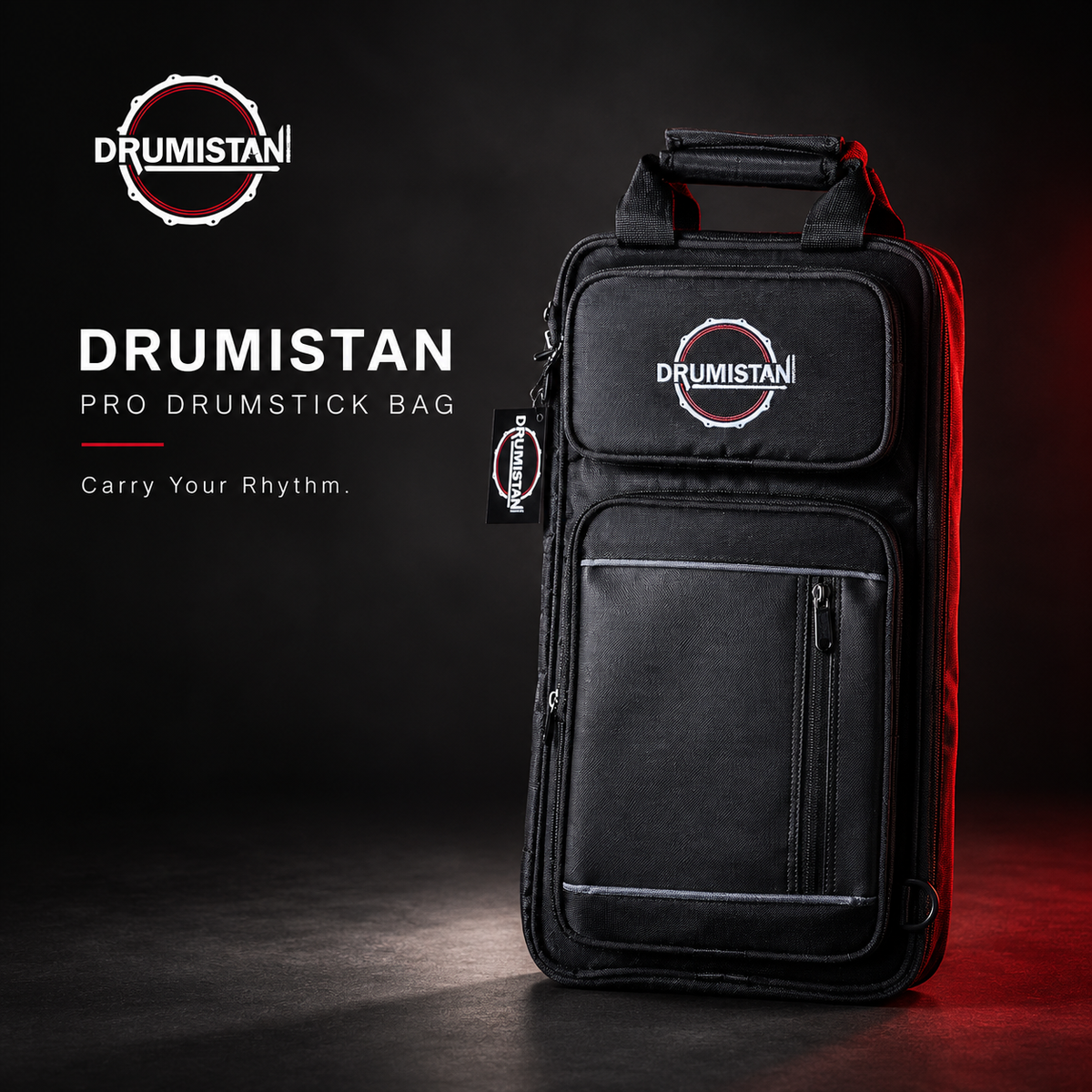 ZX001 Drum Sticks Bag ( Black )
