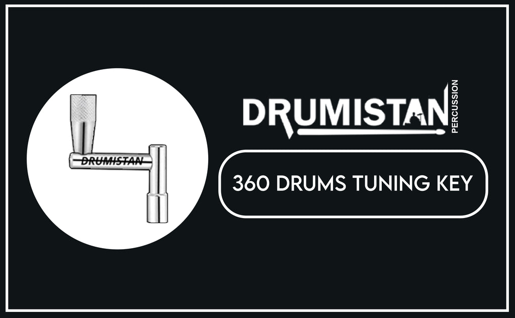 Continuous Motion Drum Tuning Key - Precision Drum Tuner for Quick & Easy Adjustments