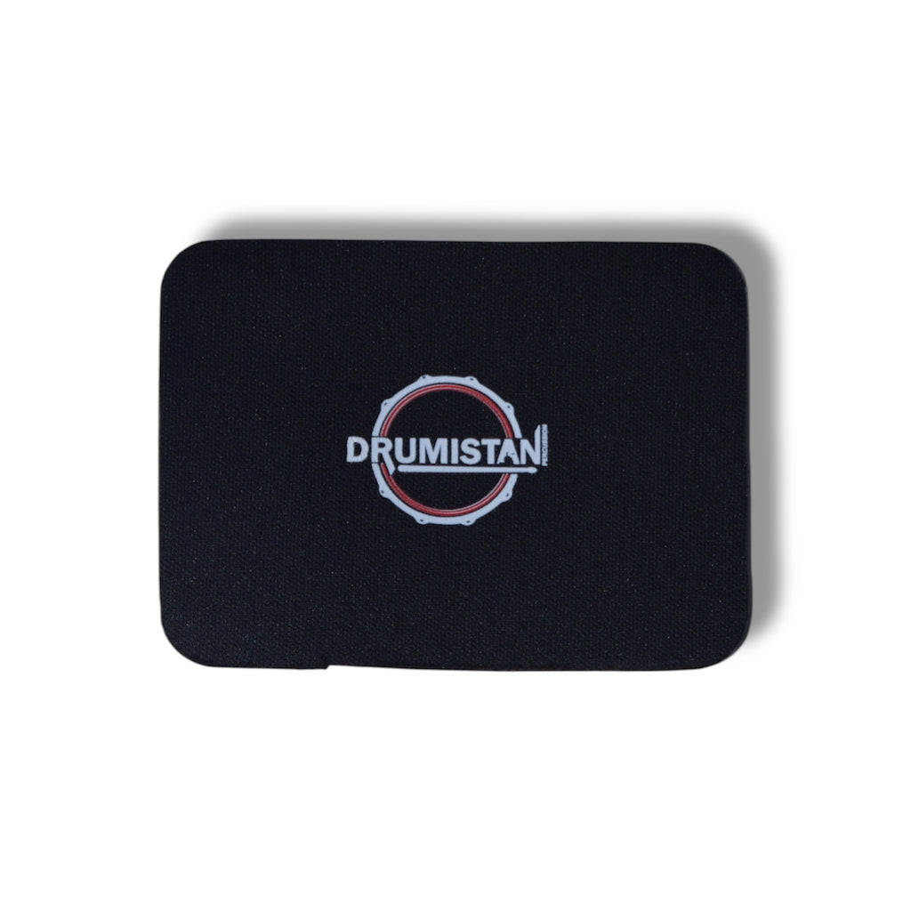 Drum Mute Pad Kit, 9-Piece Black, Silent Training Set with Multiple Sizes (10,12,14,16) shell set + 3 cymbals set + kick mute pad